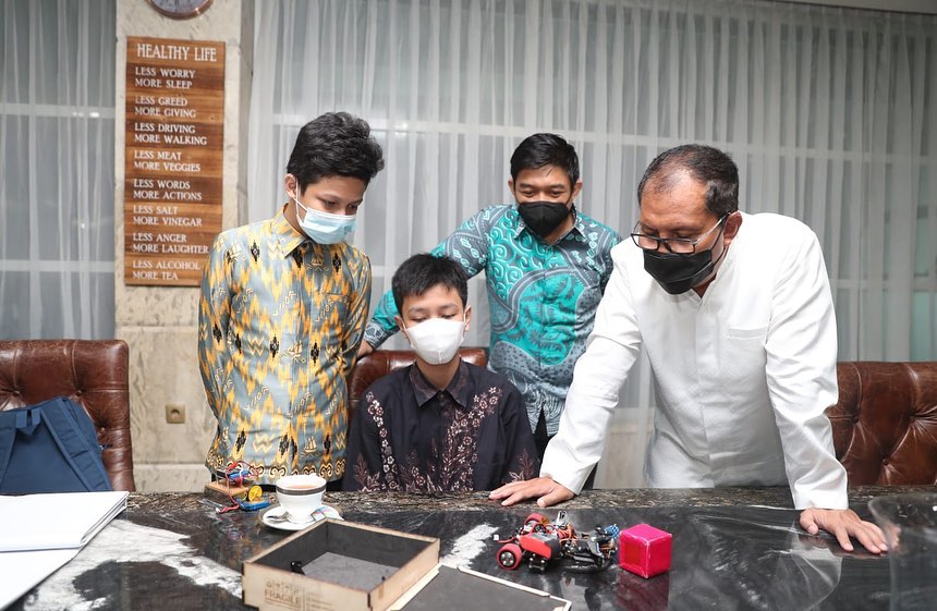 Wali Kota Beri Motivasi Pelajar yang akan Ikuti Kompetisi Robotik Tingkat Asean